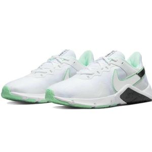 Nike Legend Essential 2 White Mint Foam sneakers - great condition!